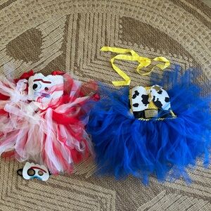 Toy Story Red and Blue Tutu Costume Set
